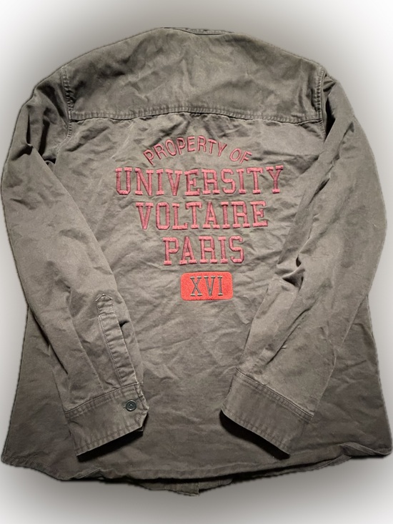 Zadig & Voltaire Other - Zadig & Voltaire Military Jacket Shirt Men’s Medium “University Voltaire”